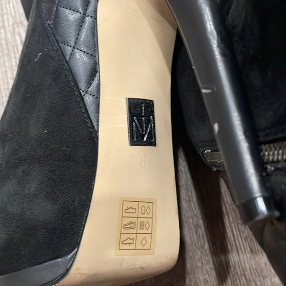 TRUTH OR DARE BY MADONNA MISHONSKI BLACK ANKLE BOOTIES WITH STILET… - Picture 3 of 6